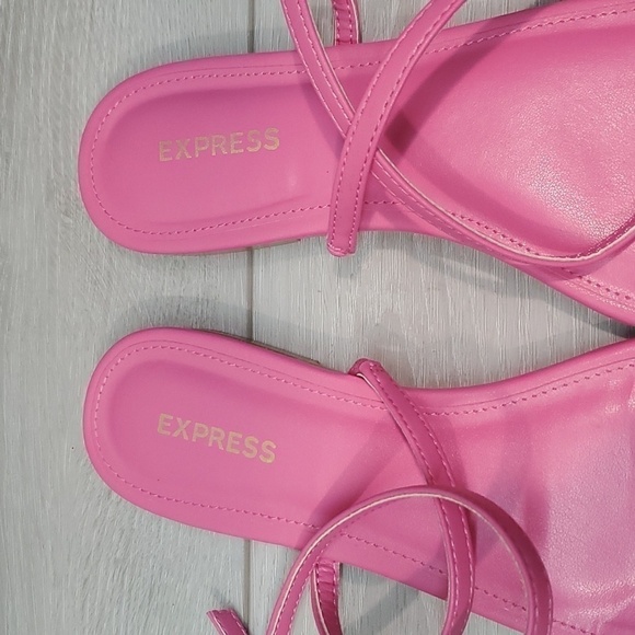 Express Womens Gladiator Flats sandals shoes sz 7 - Picture 5 of 12